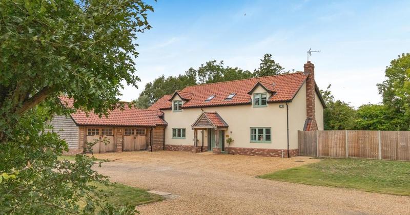 Four-bedroom countryside home in Shropham for sale at £800,000