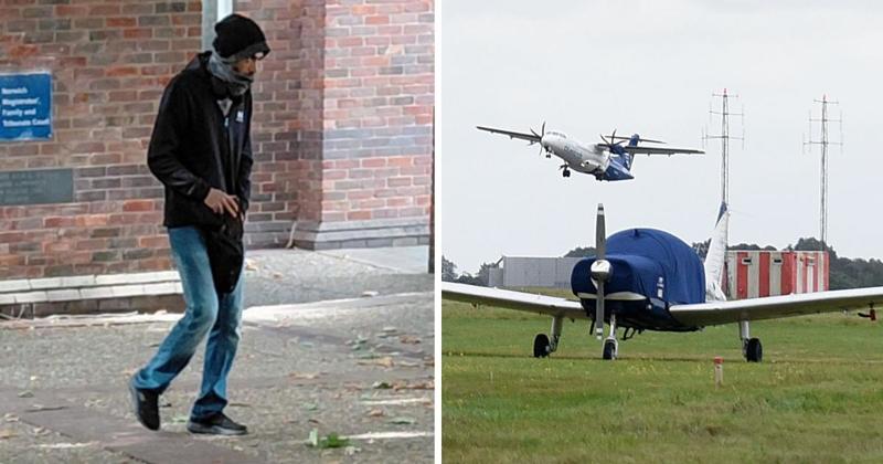 Man risked aviation disaster by illegally flying drone near Norwich Airport Man risked aviation disaster by illegally flying drone near Norwich Airport