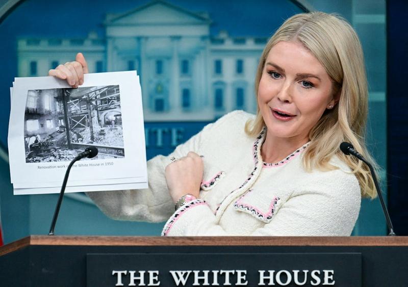 Karoline Leavitt Says Trump Can Destroy Entire White House if He Wants Karoline Leavitt Says Trump Can Destroy Entire White House if He Wants