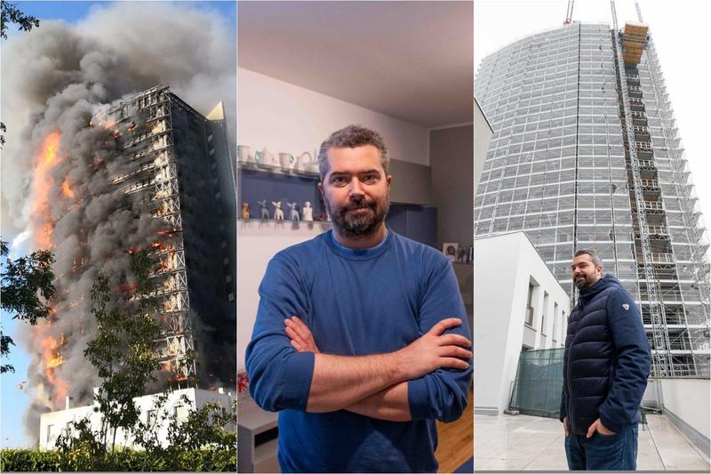 Il maxi-rogo della torre dei Moro e la speranza, prime famiglie a casa: “Quattro anni di limbo. Ma ora abbiamo due figli”