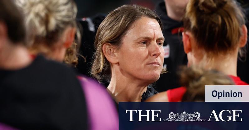The Bombers have nose-dived in both AFL and AFLW. Their only way through it is together The Bombers have nose-dived in both AFL and AFLW. Their only way through it is together