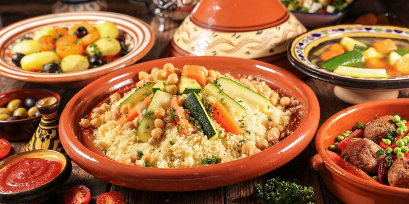 Couscous mit Gemüse Couscous mit Gemüse
