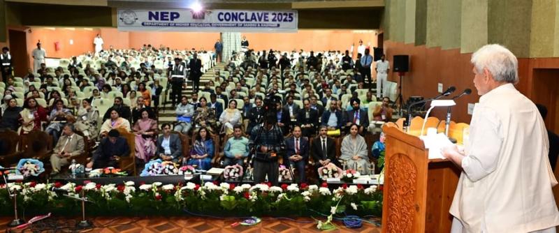 J&K Among First to Fully Implement NEP: LG Sinha