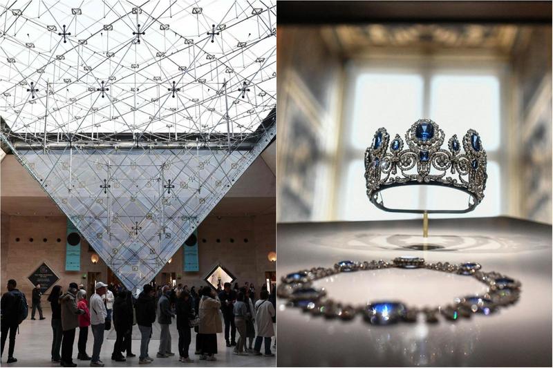 “Fuggi al Louvre”, lo slogan sparisce dal sito del museo. Francesi impazziti per la foto di un passante-Poirot /