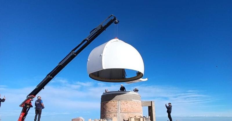 Ψηλορείτης: Εντυπωσιάζει ο θόλος στο Αστεροσχολείο του Σκίνακα (βίντεο)
