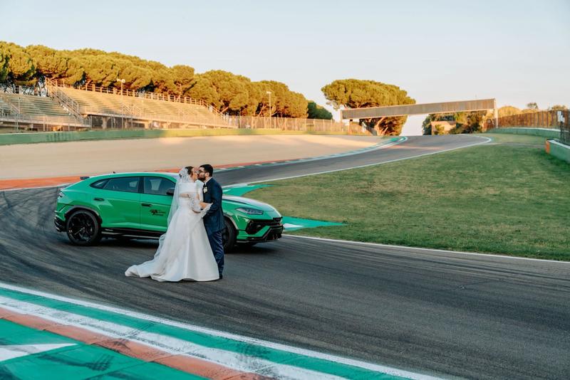 Matrimoni all’Autodromo di Imola, ecco anche il primo ricevimento di nozze