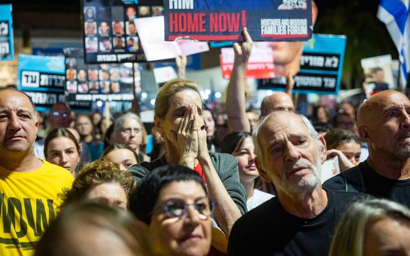 Families urge public to rally in support of ‘promise to bring home’ final 13 slain hostages