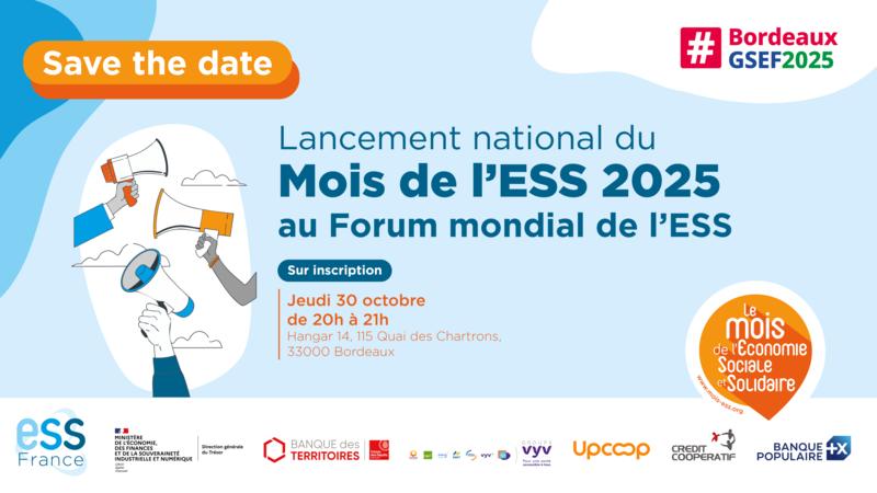 Mois de l'ESS, c'est parti Mois de l'ESS, c'est parti