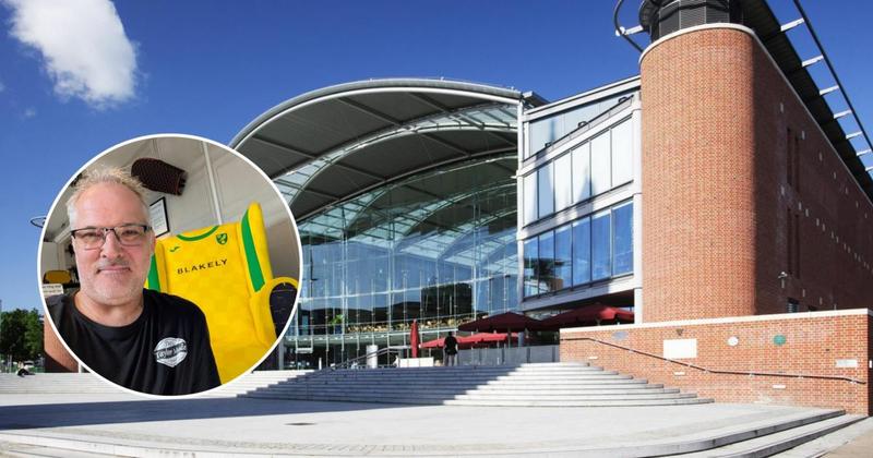 Win a NCFC chair upholstered in Canaries shirts Win a NCFC chair upholstered in Canaries shirts