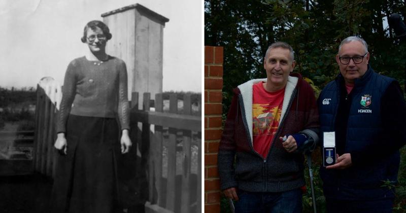Hero who saved village being blown to bits is remebered Hero who saved village being blown to bits is remebered
