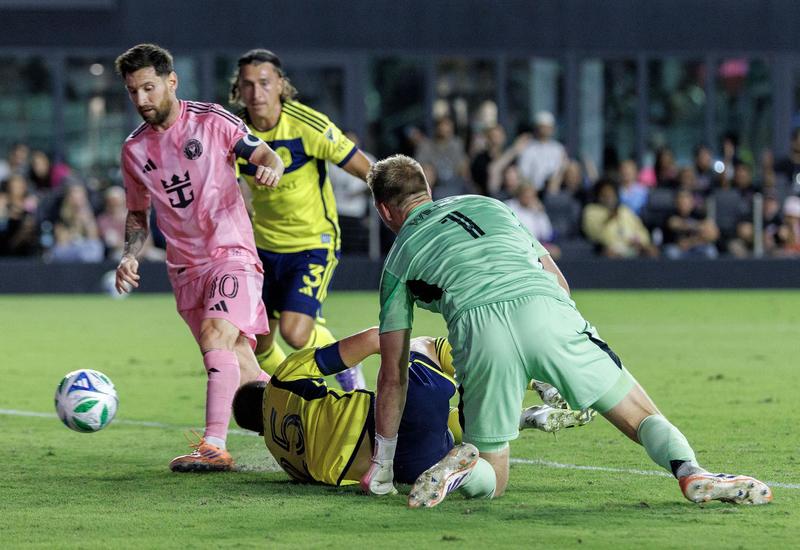 3-1. El Inter Miami vence al Nashville con doblete de Messi 3-1. El Inter Miami vence al Nashville con doblete de Messi