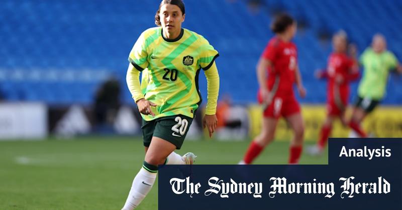 Expertly handled Sam Kerr diffusion makes Matildas a non-headline worth watching