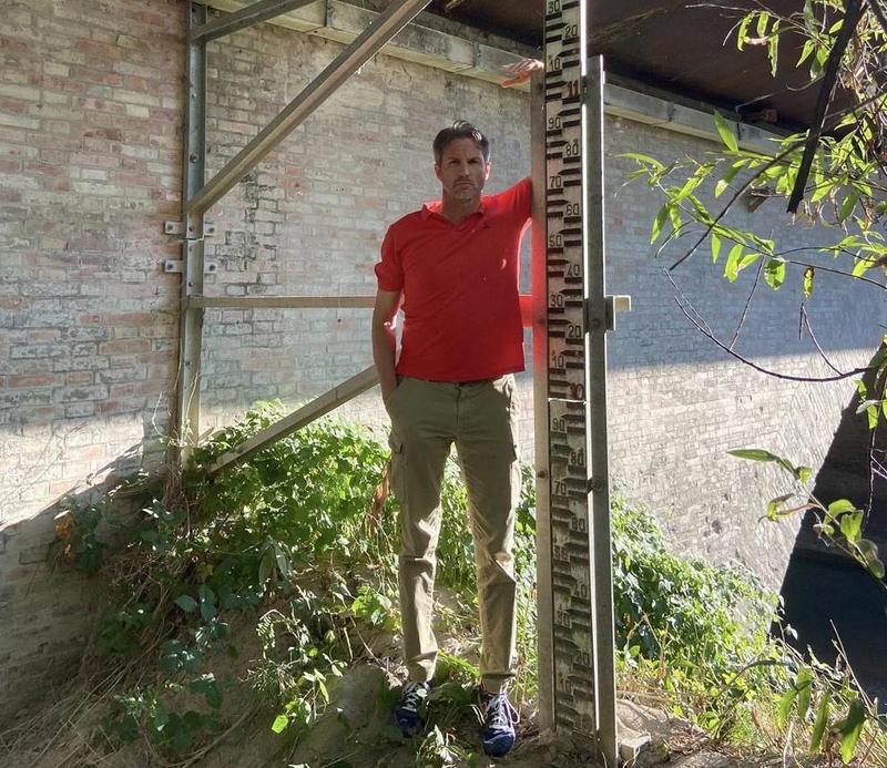 Ponte sull’Enza ostruito: 