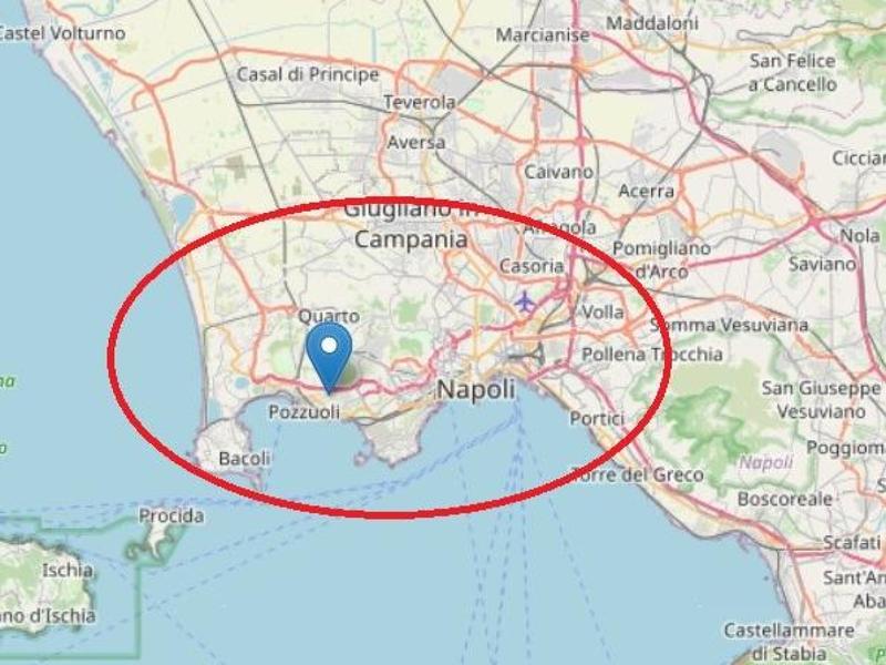 Campi Flegrei, scossa di magnitudo 3.1Â nella notte. In Irpinia lo sciame sismicoÂ va avanti e lunedÃ¬ scuole chiuse in provincia
