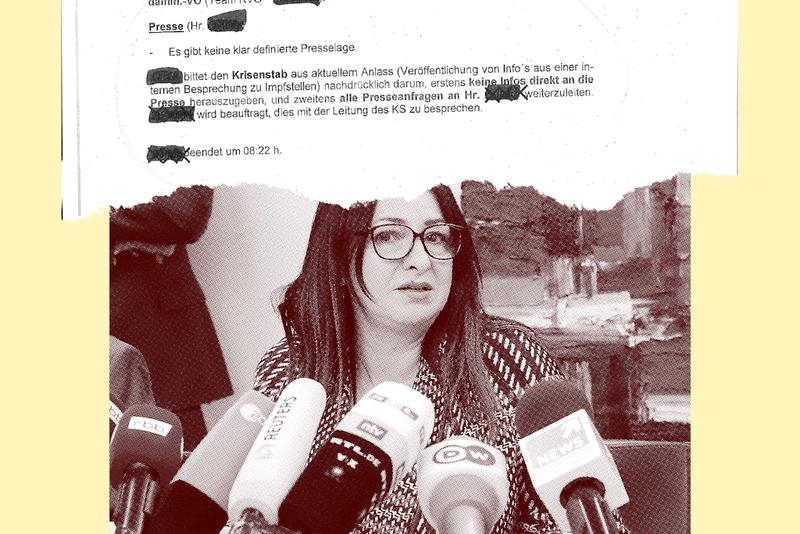 „Keine Infos direkt an die Presse“: Worüber Berlins Krisenmanager in der Pandemie schweigen sollten „Keine Infos direkt an die Presse“: Worüber Berlins Krisenmanager in der Pandemie schweigen sollten