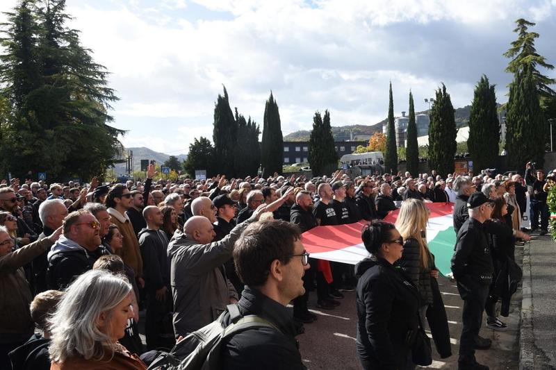 La ‘marcia’ su Predappio e i saluti romani: sono 30 gli identificati dalla Questura