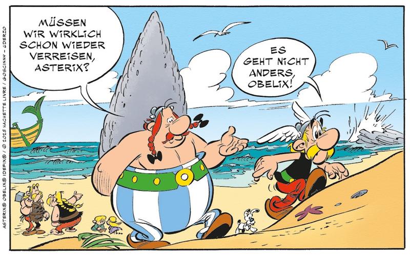 „Asterix in Lusitanien“: Darum wird Elon Musk der neue Comic-Band nicht gefallen „Asterix in Lusitanien“: Darum wird Elon Musk der neue Comic-Band nicht gefallen