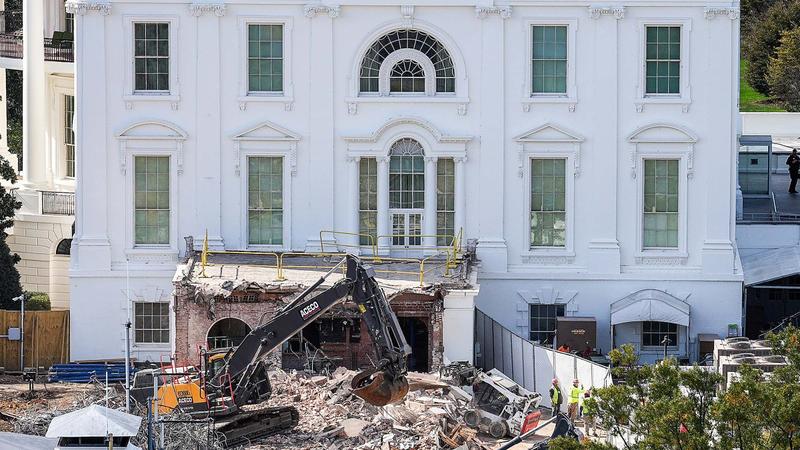 Donald Trump reißt Ostflügel im Weißen Haus ab: Wenn es nur das wäre! Donald Trump reißt Ostflügel im Weißen Haus ab: Wenn es nur das wäre!