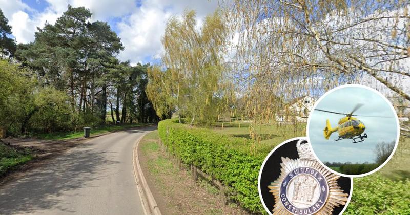 Mercedes driver suffers life-changing injuries as air ambulance called to crash