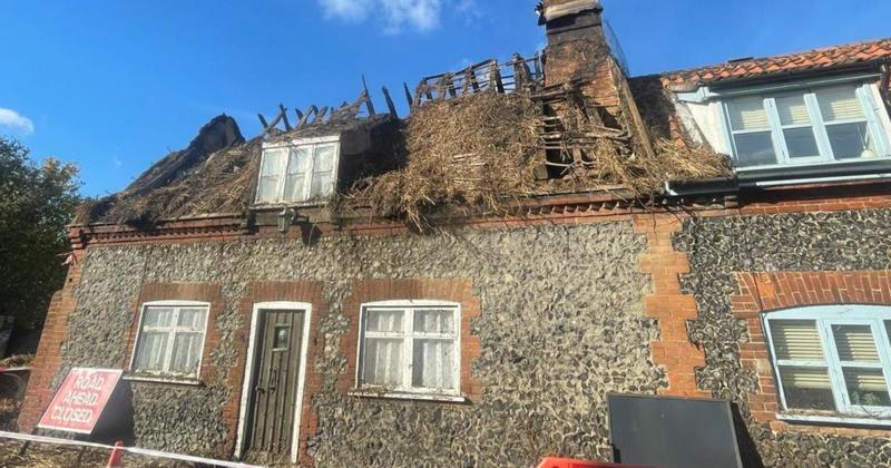 Cause of 10-hour thatched cottage blaze revealed