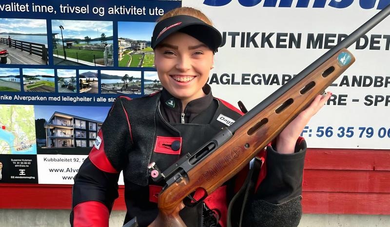 Skyttarprinsessa briljerte på heimebane: – Fantastisk skyting! Skyttarprinsessa briljerte på heimebane: – Fantastisk skyting!