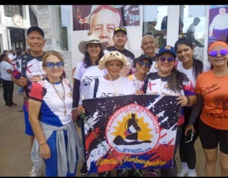 Sanbeniteros elevaron sus oraciones en el Santuario Niño Jesús después de la caminata Betijoque a Isnotú Sanbeniteros elevaron sus oraciones en el Santuario Niño Jesús después de la caminata Betijoque a Isnotú