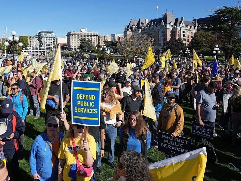 NDP's feeble effort to balance budget blown apart by deal with BCGEU