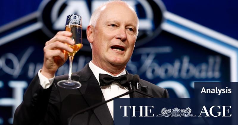 Richard Goyder is leaving the AFL. He’s foiled a plot on his way out Richard Goyder is leaving the AFL. He’s foiled a plot on his way out