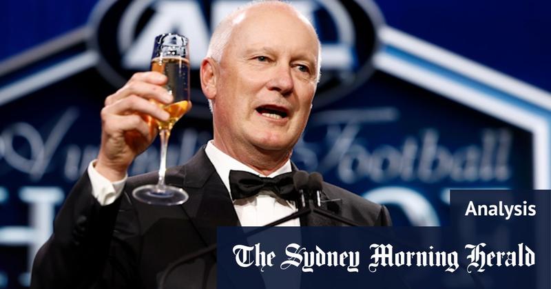 Richard Goyder is leaving the AFL. He’s foiled a plot on his way out Richard Goyder is leaving the AFL. He’s foiled a plot on his way out