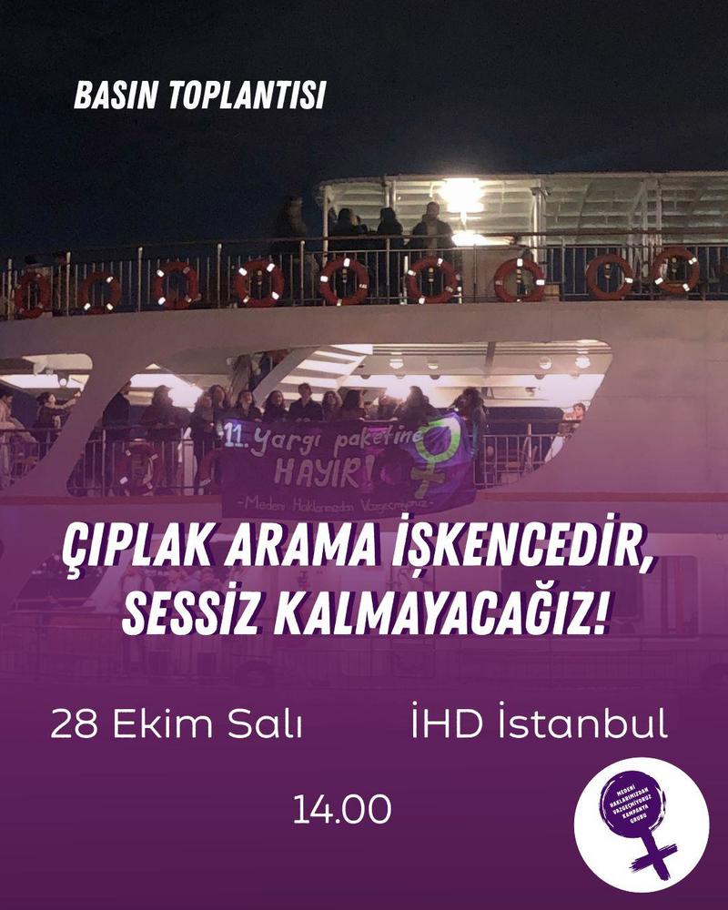 Medeni haklarımızdan vazgeçmiyoruz!