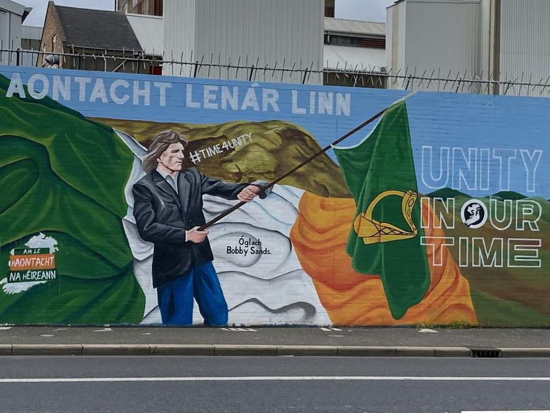 What Belfast’s changing murals can tell us about peace