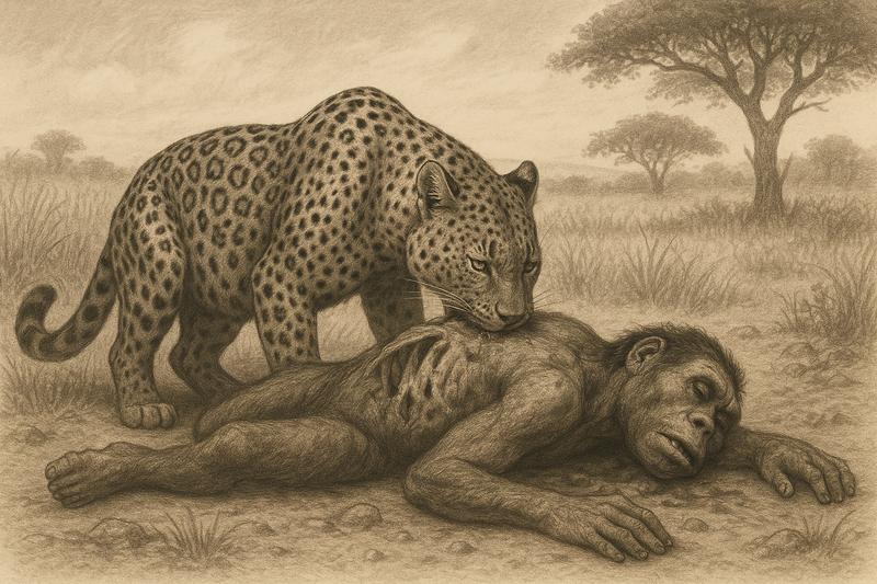 AI reveals which predators chewed ancient humans’ bones – challenging ideas on which Homo species was the first tool-using  hunter