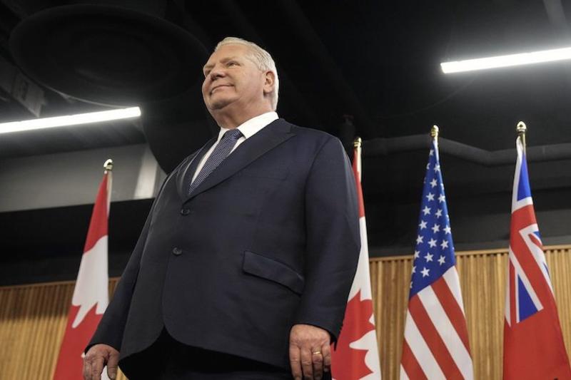 Dans quel but Doug Ford se positionne-t-il?