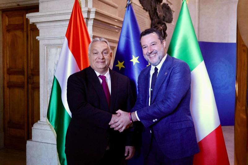 Orbán visita Salvini: dura critica alle “politiche suicide dell’Europa”