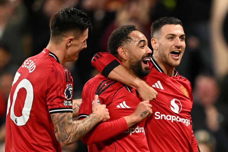 O alívio do gol para um brasileiro no Manchester United