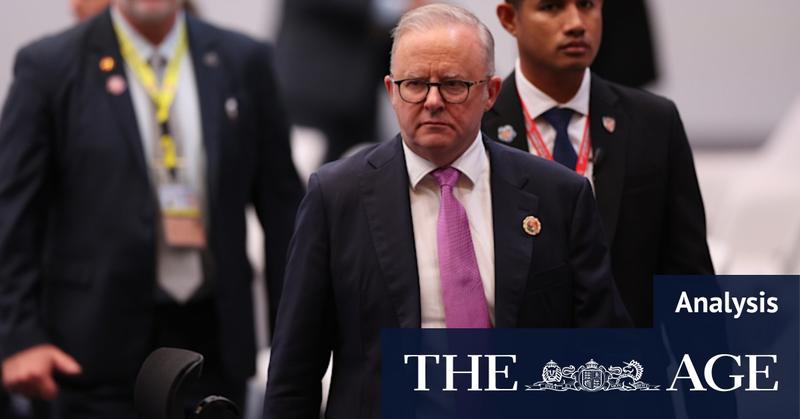 World leader hosting ASEAN saves his final, careful words for Albanese World leader hosting ASEAN saves his final, careful words for Albanese