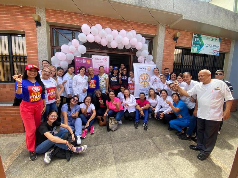 Rotary Valera se une a la celebración mundial contra la polio con jornada de vacunación y gira de medios Rotary Valera se une a la celebración mundial contra la polio con jornada de vacunación y gira de medios