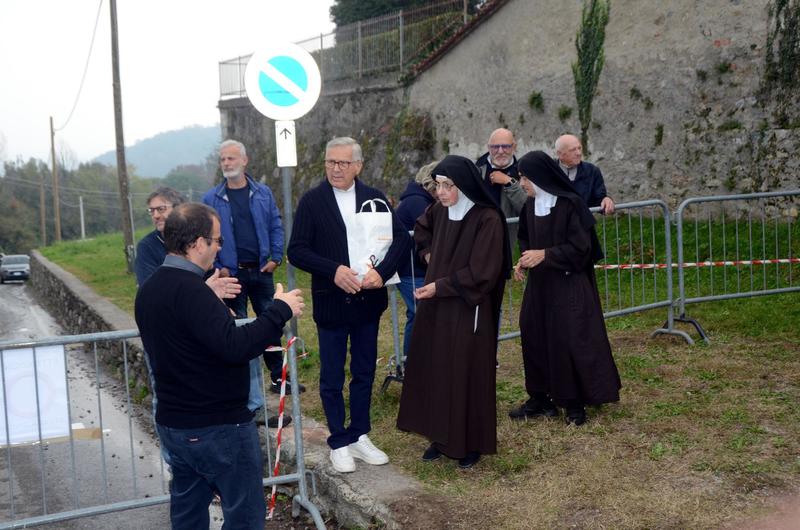 Il monastero distrutto: addio a suor Maria Chiara, decana delle Romite