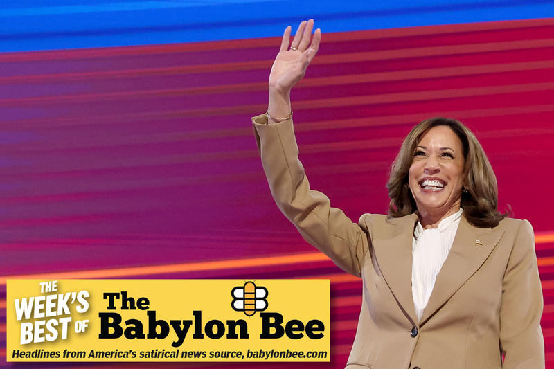 Best of the Babylon Bee: GOP donates $50 million to Kamala Harris’ 2028 campaign