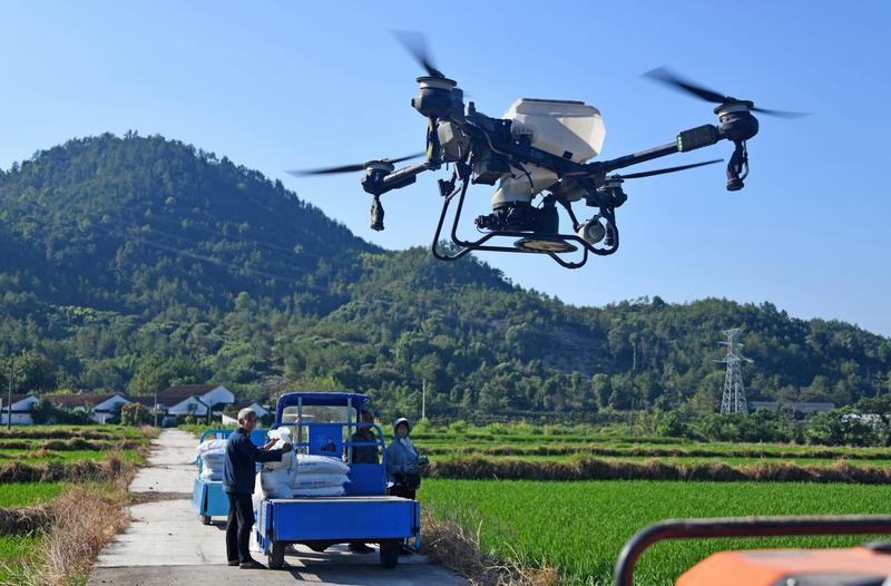 Agricultural drones are taking off globally, saving farmers time and money