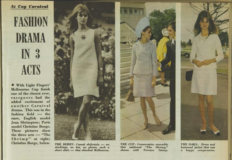 60 years ago, supermodel Jean Shrimpton’s Cup outfit shocked the nation – but few know the full story