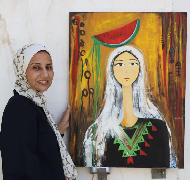 Living Amid Bombs and Bloodshed, Painters in Gaza Hold Steadfast to Their Craft