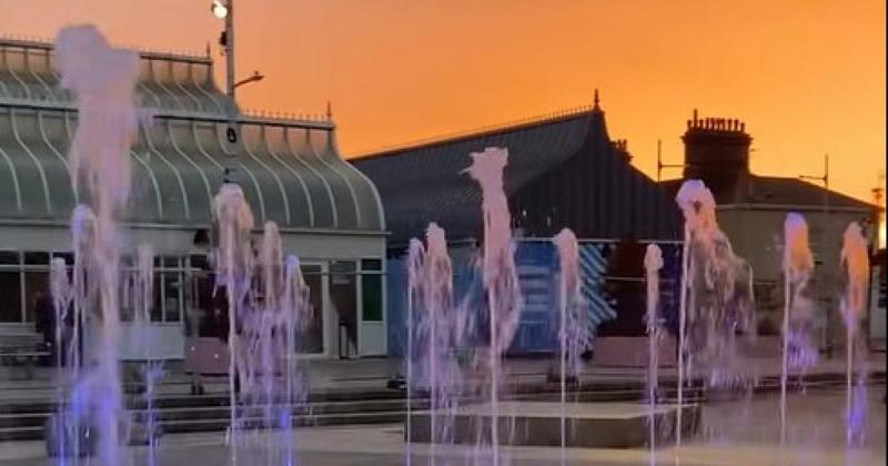 New fountains in use throughout half term as part of £1.9m seafront revamp