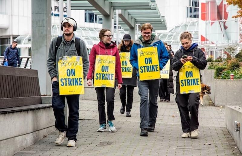 Price of strike settlement