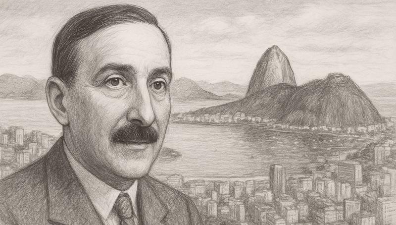 Onde está o Brasil em que Stefan Zweig viveu?