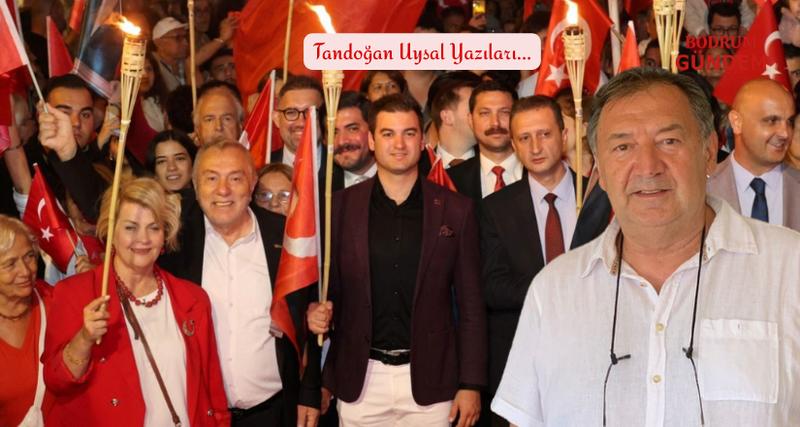 Bodrum’da Cumhuriyet Işığı Sönmüyor Bodrum’da Cumhuriyet Işığı Sönmüyor