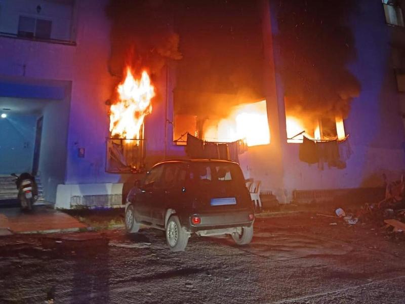 Nola, incendio in un appartamento all'alba:Â 4 persone intossicate, evacuate 15 famiglie