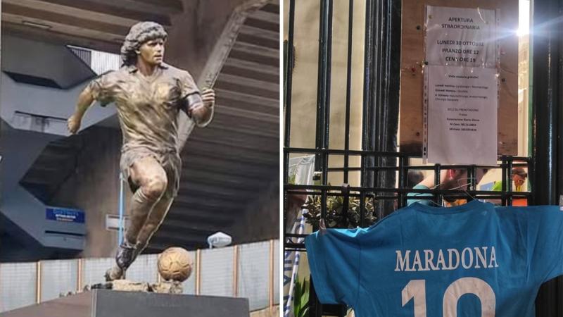 Buon compleanno Diego,Â a Napoli una cena solidaleÂ per i bisognosi e laÂ statua di Maradona in tour