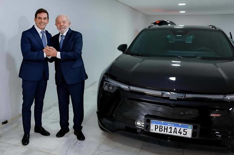 Os carros elétricos da Presidência