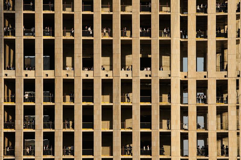 Man dies falling from unfinished high-rise amid ultra-Orthodox protest in Jerusalem Man dies falling from unfinished high-rise amid ultra-Orthodox protest in Jerusalem